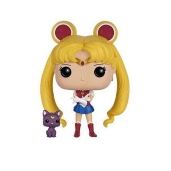 Funko Other - Funko Pop! Vinyl: Sailor Moon - Sailor Moon - Sailor Moon w/ Luna #89 OOB